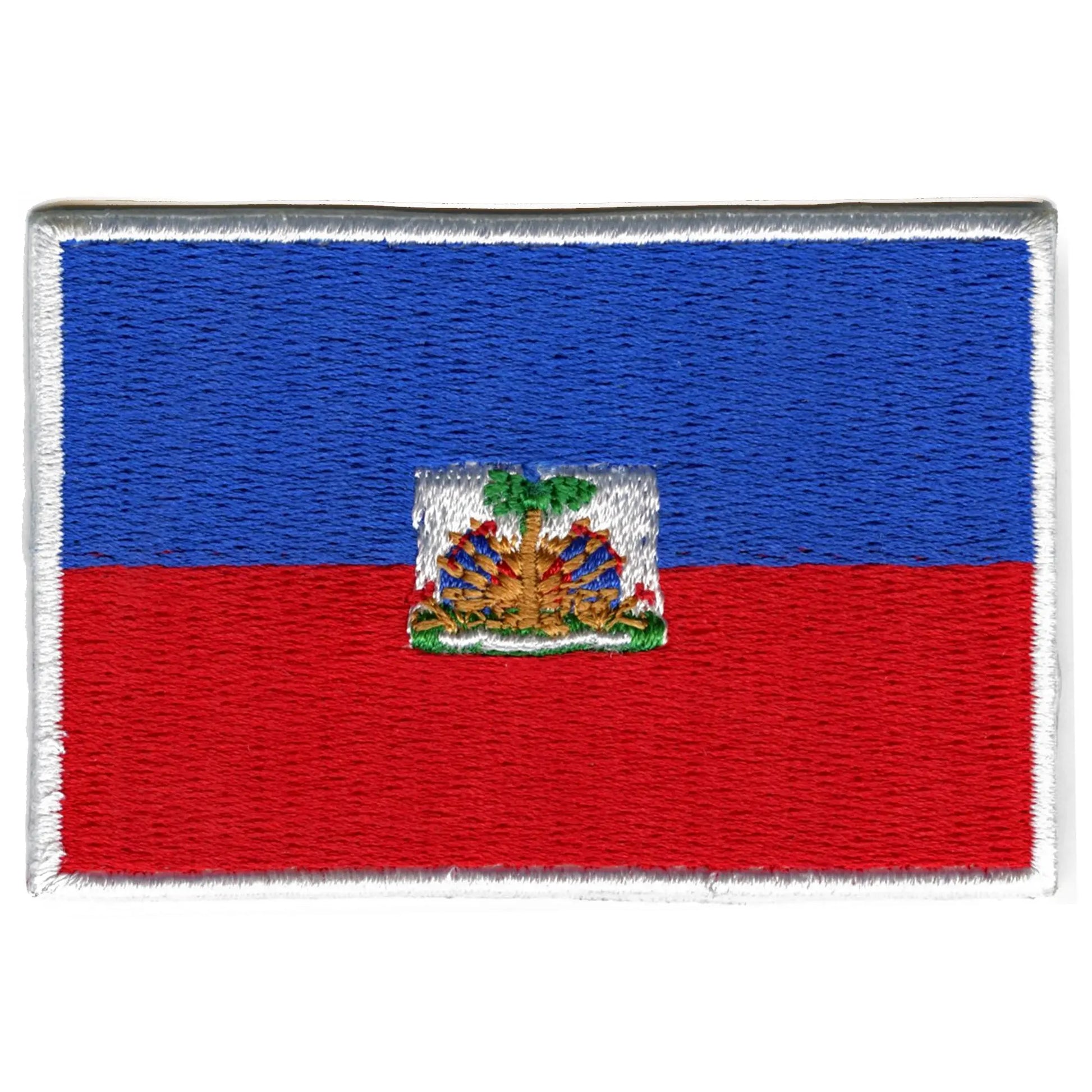 Haiti Flag Patch Country Pride Embroidered Iron On