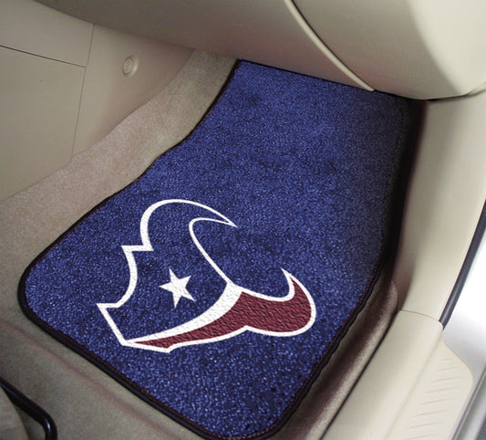 Houston Texans Carpet Car Mat 2-Pack 