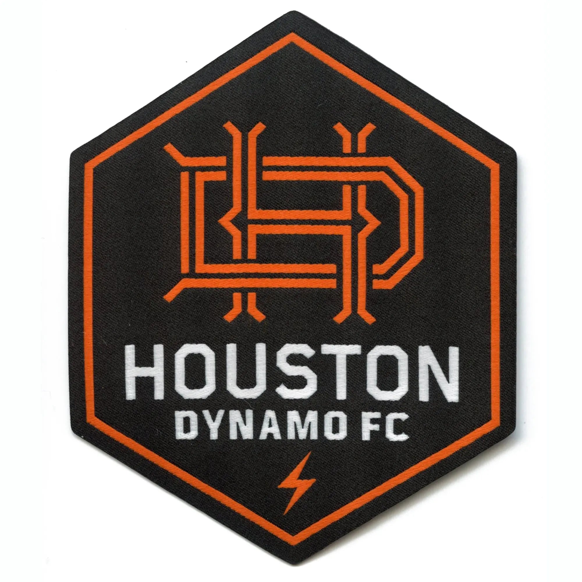 Houston Dynamo Team Crest Woven Iron On Patch