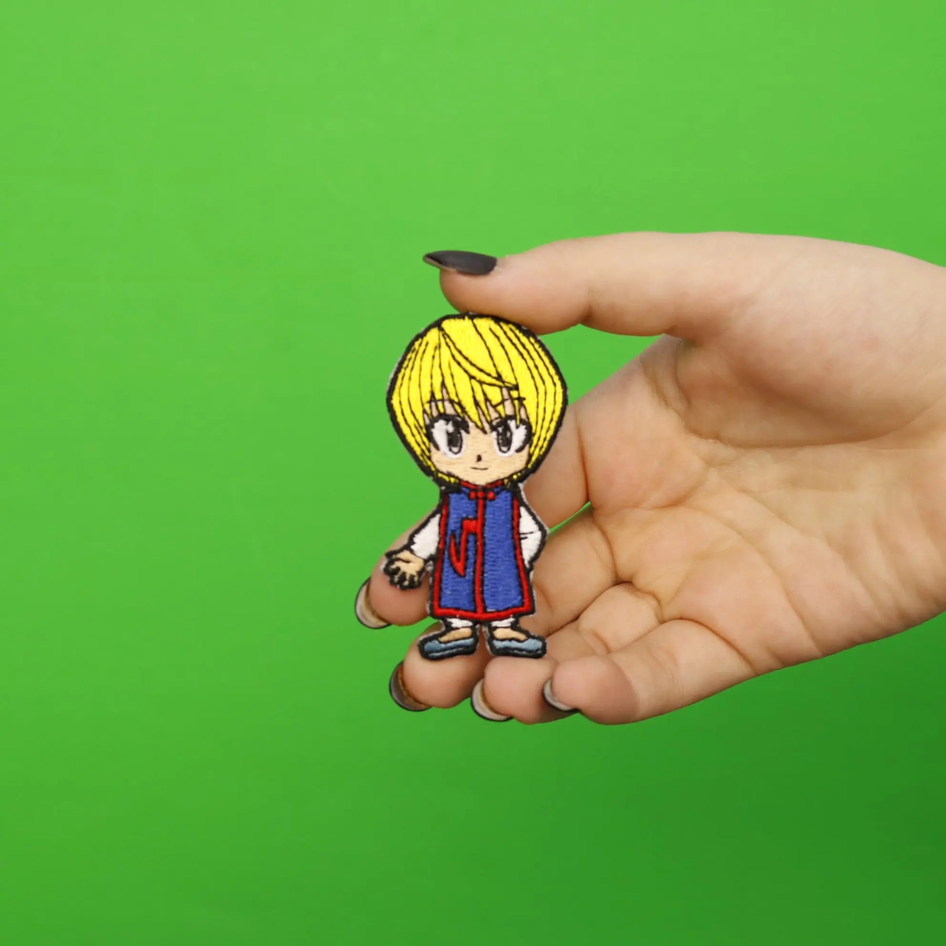 HunterXHunter Anime Kurapika Full Body Embroidered Iron On Patch