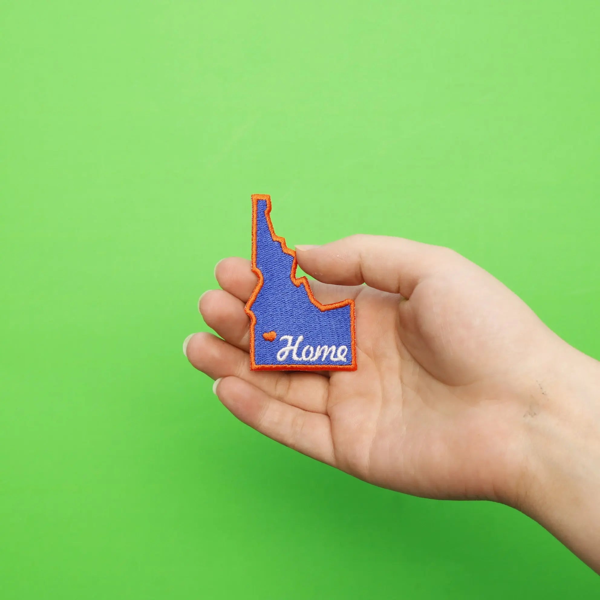 Idaho Home State Embroidered Iron On Patch