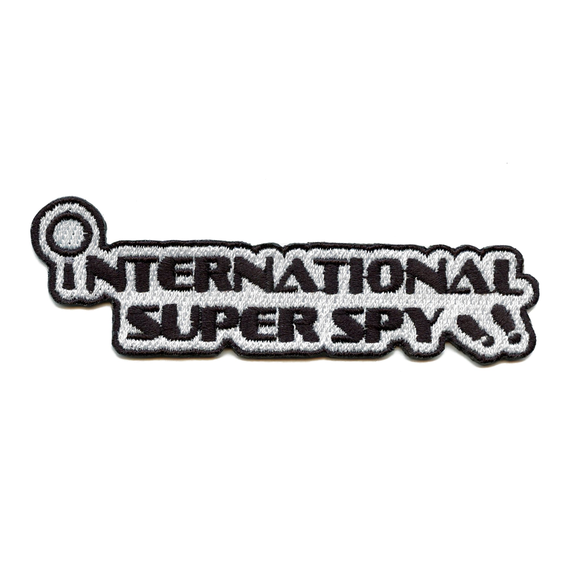 International Super Spy Patch Cartoon Song Embroidered Iron On 