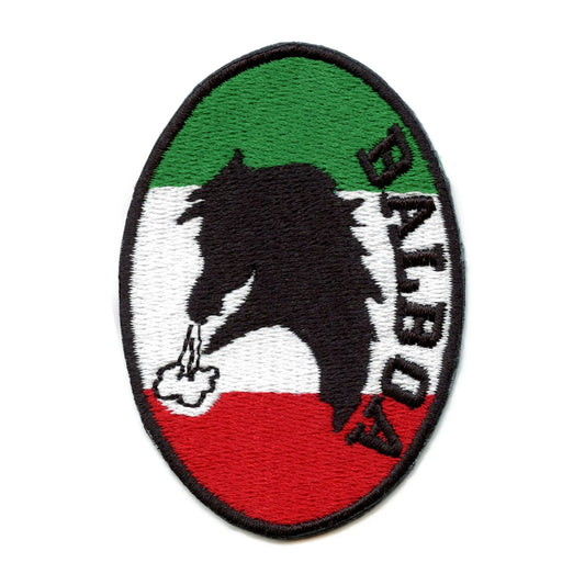 Italian Balboa Patch Horse Logo Embroidered Iron On