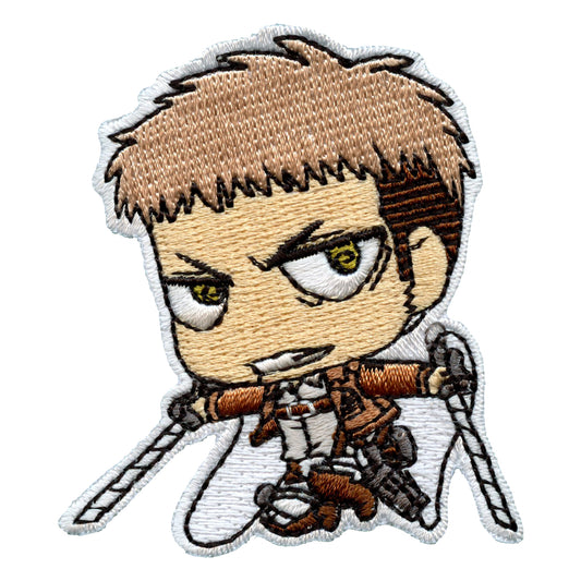 Attack On Titan Anime Jean Embroidered Iron On Patch 