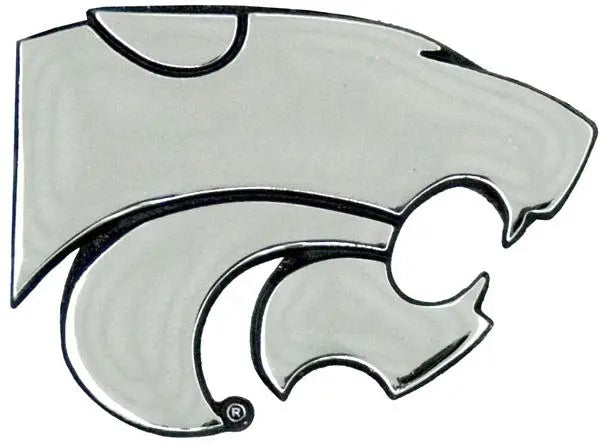Kansas State Wildcats Premium Solid Metal Chrome Plated Car Auto Emblem –  Patch Collection