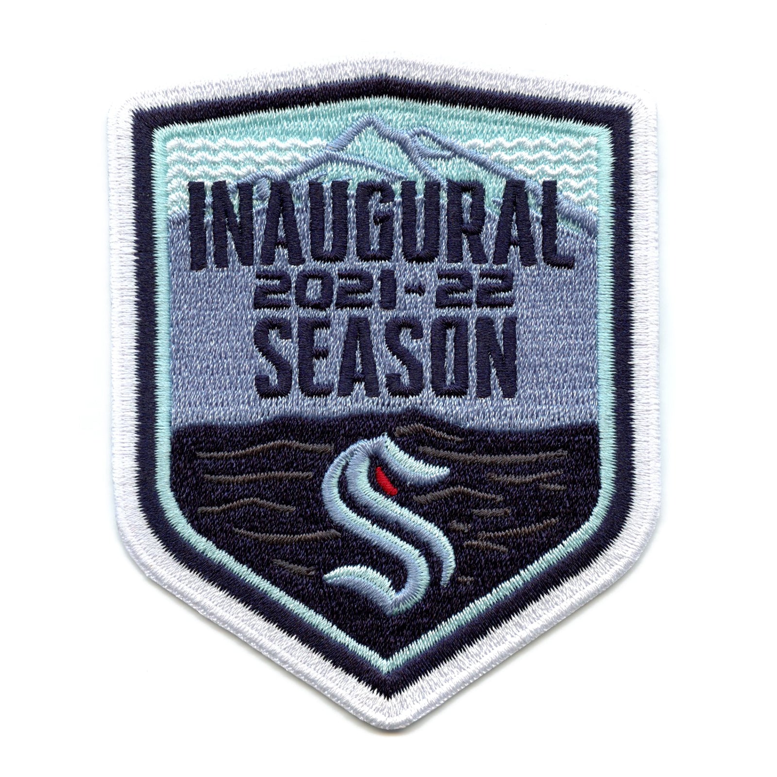 Seattle Kraken Inaugural NHL Season Jersey Patch (2021)
