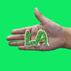 Los Angeles Flower Cactus Patch California Plants Desert Embroidered Iron On
