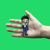 HunterXHunter Leorio Pose Patch Curious Thinking Looking Embroidered Iron on