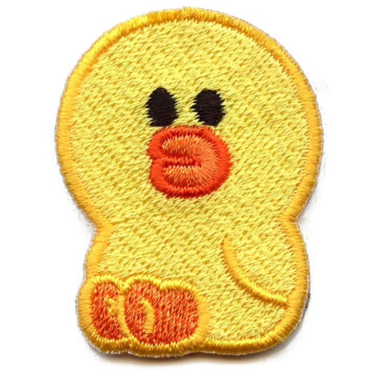 Line Friends Chick Sally Full Body Embroidered Iron On Patch