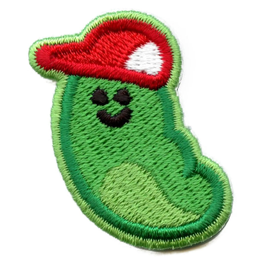 Line Friends Worm Edward Patch With Baseball Cap Embroidered Iron On