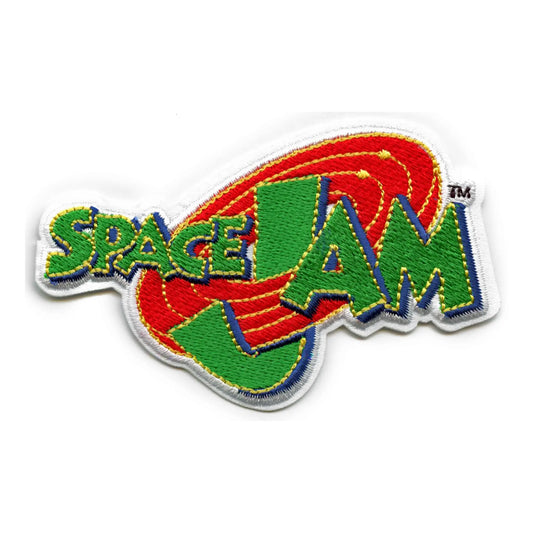 Space Jam Logo Patch Looney Tunes Basketball Embroidered Iron On