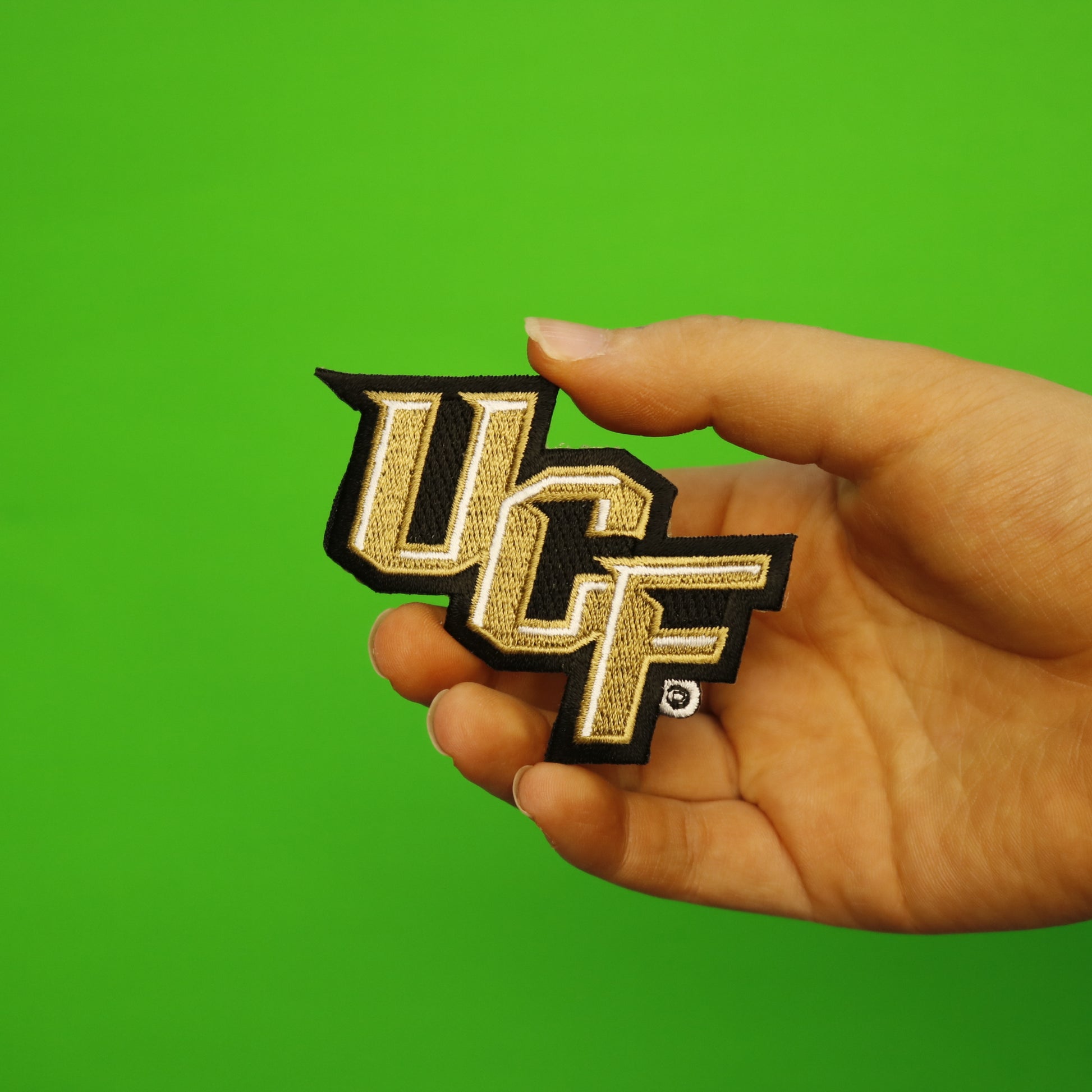 UCF University Of Central Florida Logo Embroidered Iron On Patch 