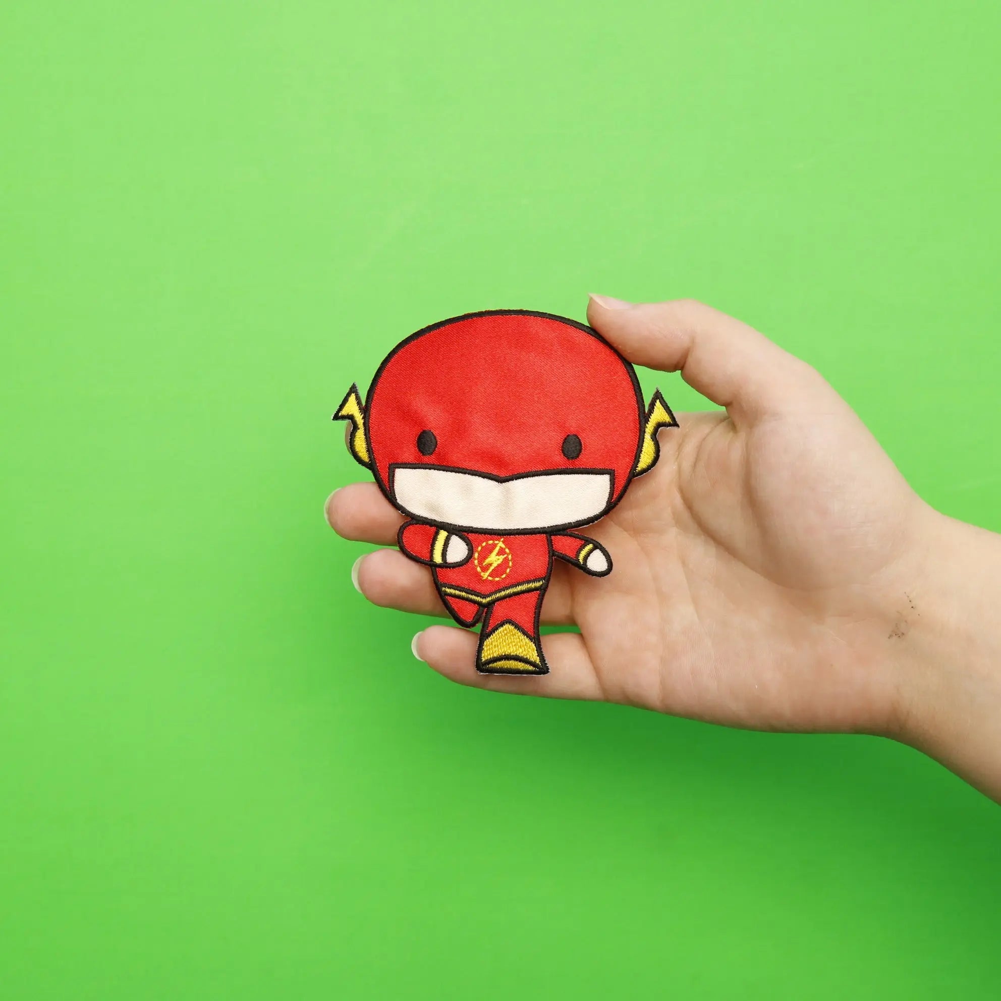 DC Comics The Flash Embroidered Iron On Applique Patch