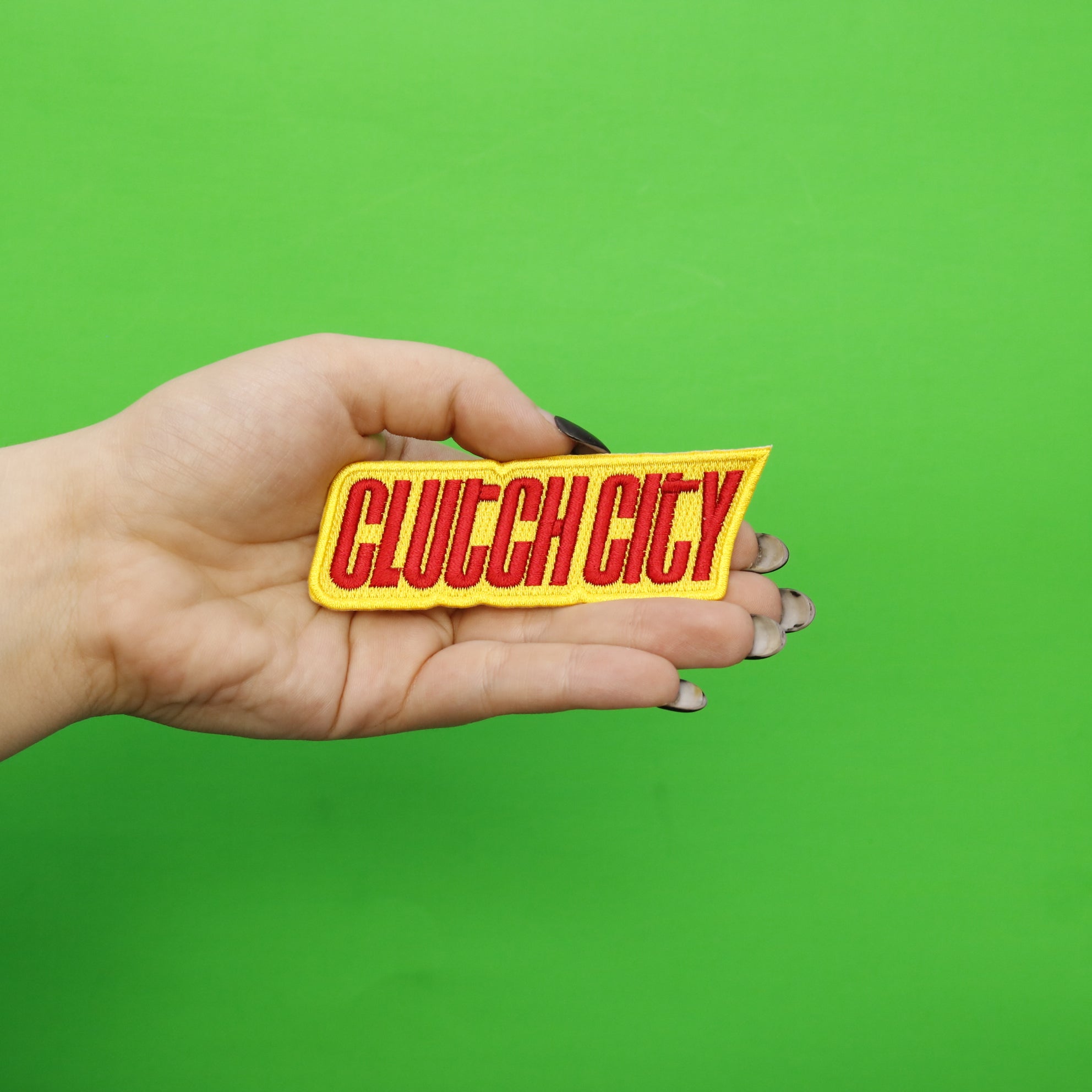 Houston Clutch City Iron On Patch