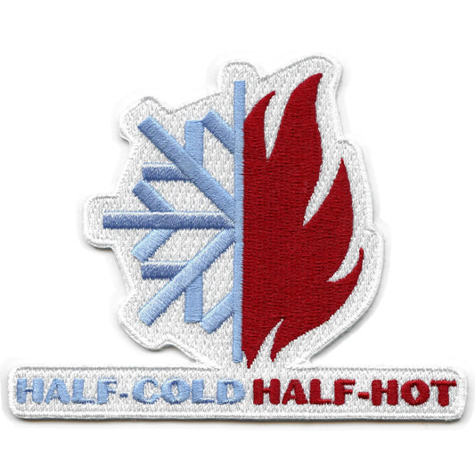 My Hero Academia Half-Cold Half-Hot Patch Shoto Todoroki Embroidered Iron On 