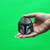 Star Wars The Mandalorian Patch Bounty Helmet Embroidered Iron On 