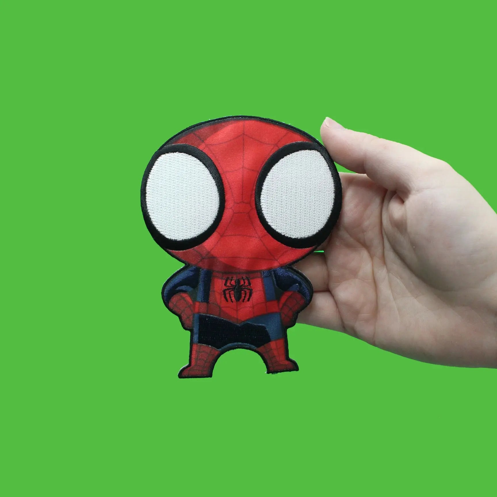 Marvel Animated Spiderman Character Embroidered Iron On Applique Patch