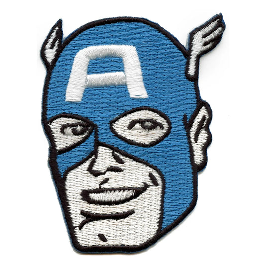 Marvel Retro Captain America Patch Embroidered Iron On