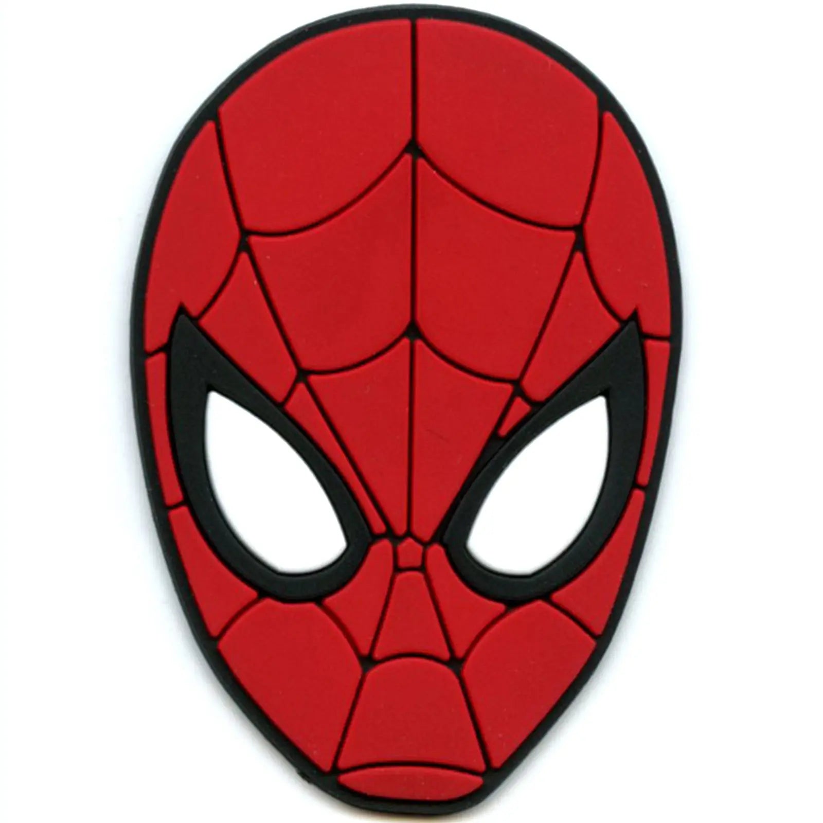Marvel Spiderman Face Embroidered Iron on PVC Patch