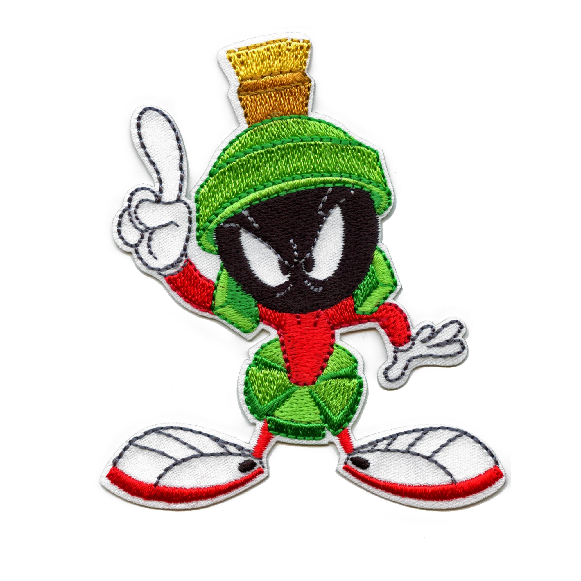 Official Looney Tunes Patch Marvin Martian Full Body Embroidered Iron On