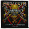 Megadeth Killing Is My Business Patch Album Art Skull Woven Iron On