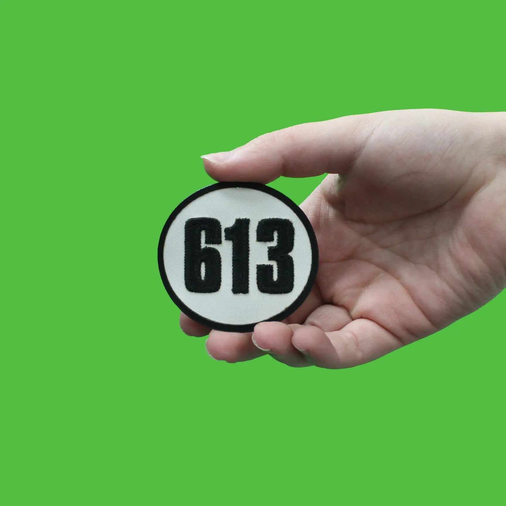 Military Police 613 Costume Embroidered Iron On Patch