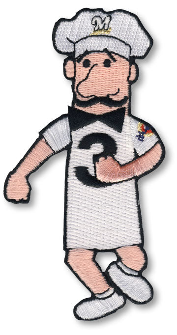 Milwaukee Brewers Sausage Race 3 Guido Team Mascot Patch – Patch