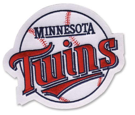 Minnesota Twins Round Old Primary Logo Patch (1987-2009)