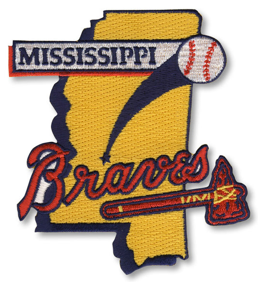 Mississippi Braves Minor League Primary Team Logo Patch