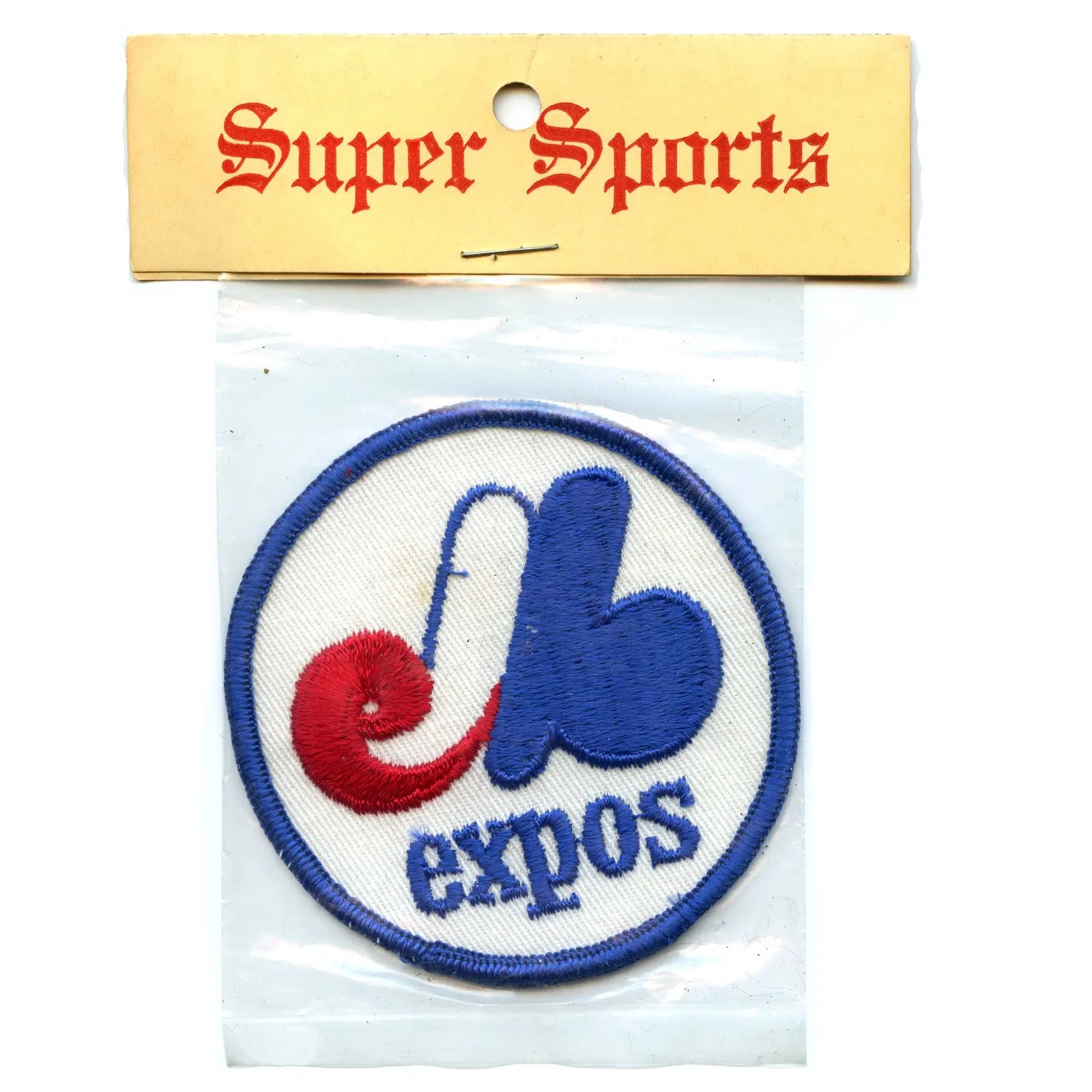 Very Rare Montreal Expos MLB Baseball Vintage Round Team Logo Patch