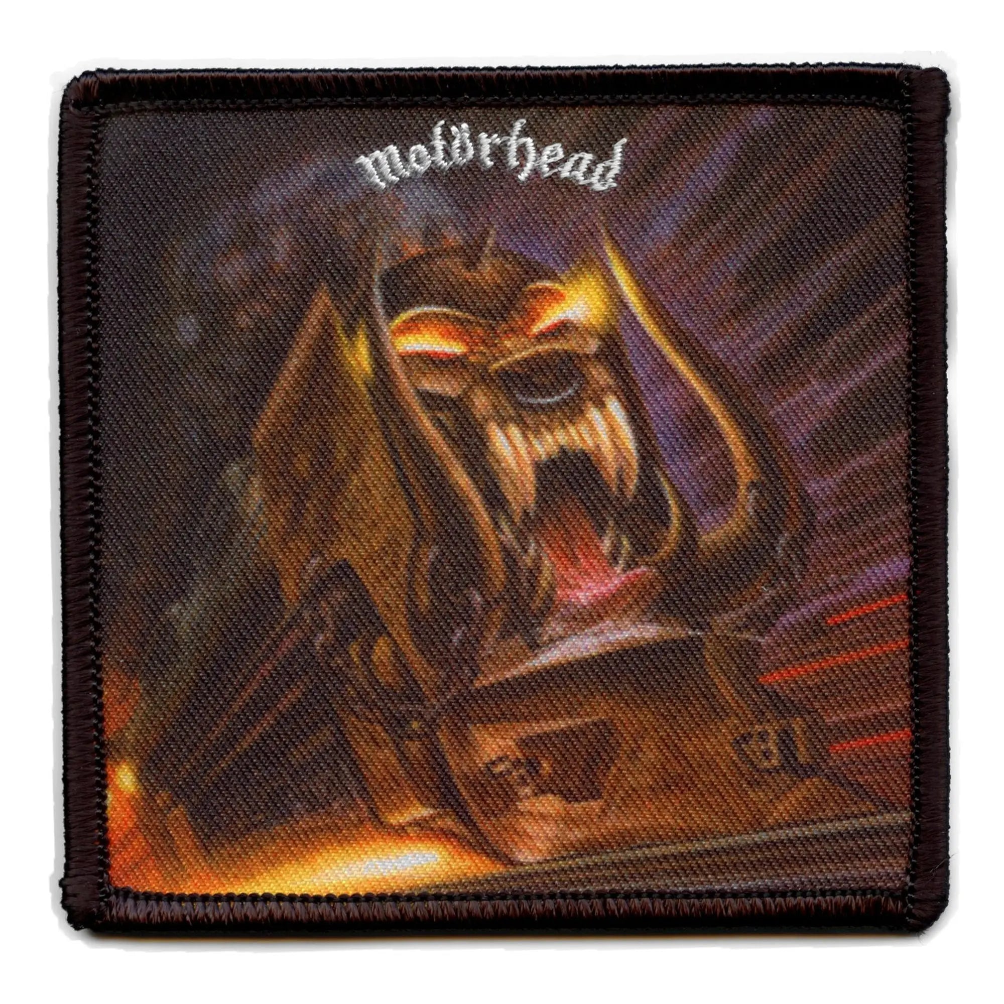Motorhead Patch Orgasmatron Embroidered Iron