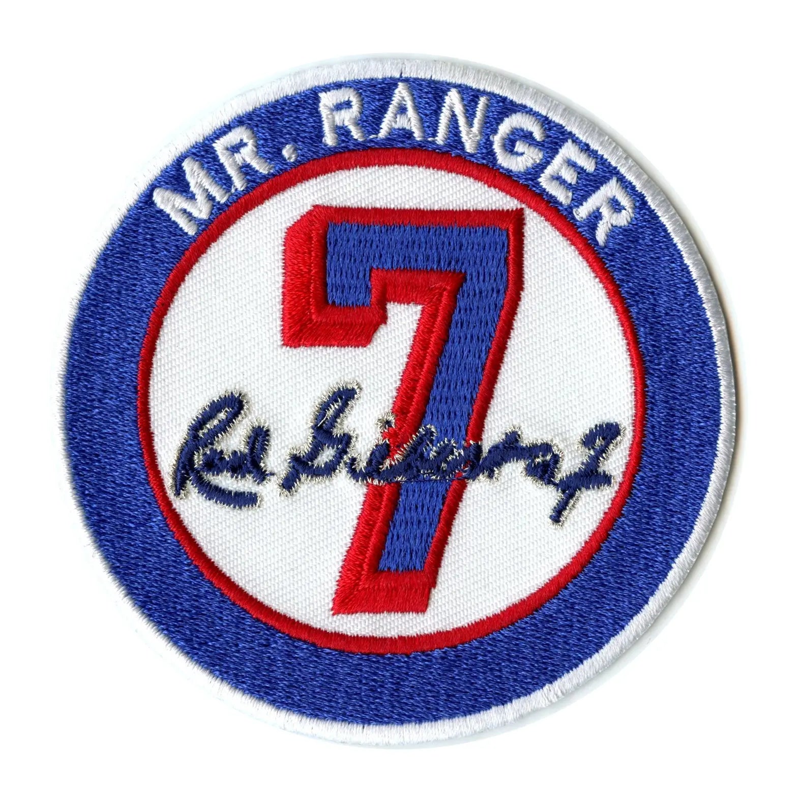 New York Rangers Rod Gilbert Mr. Ranger Jersey Patch (2021)