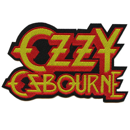 Ozzy Osbourne Official Logo Patch Heavy Metal Band Woven Iron On