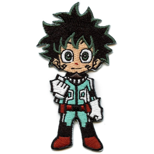 My Hero Academia Deku Anime Embroidered Iron On Patch