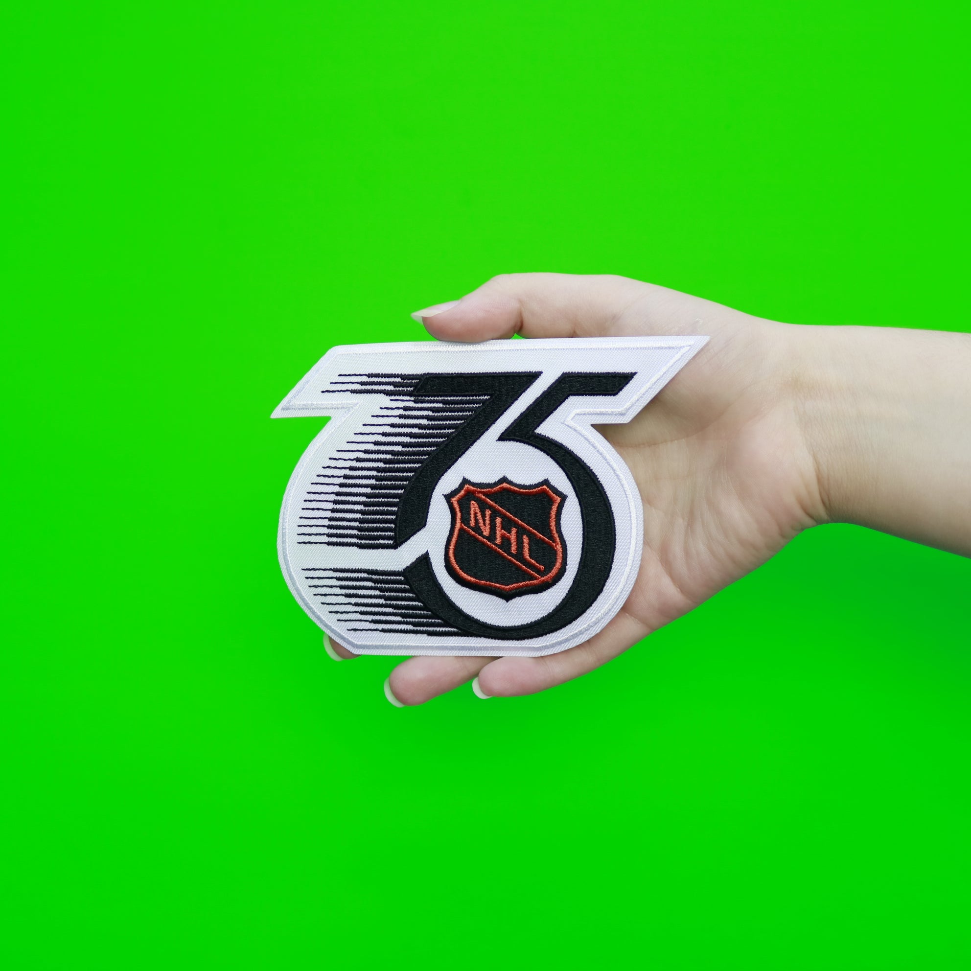 National Hockey League NHL 75th Anniversary Jersey Patch 1991/92 Season