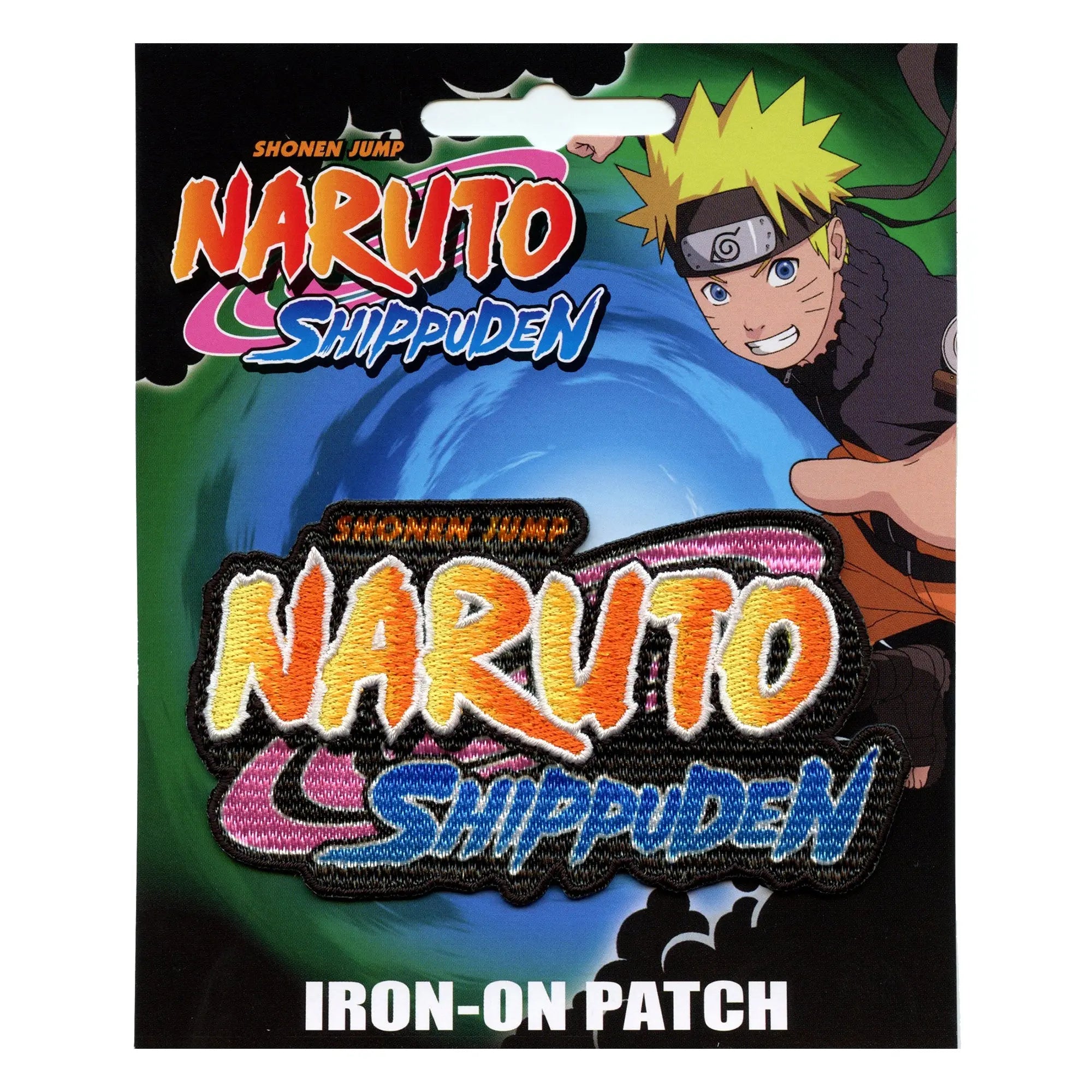 Naruto Shippuden Shonen Jump Patch Anime Logo Embroidered Iron