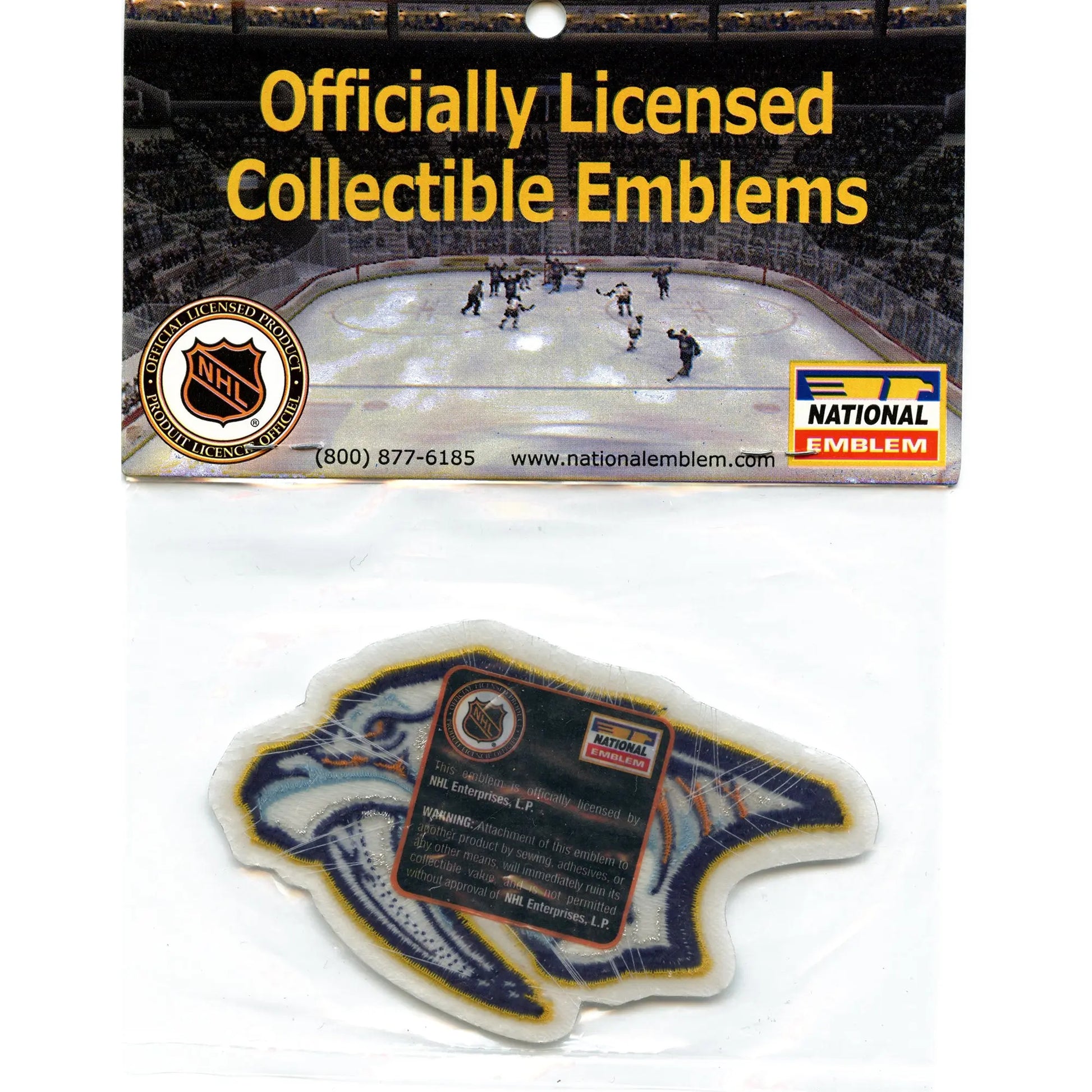Nashville Predators Retro Team Logo Embroidered Patch