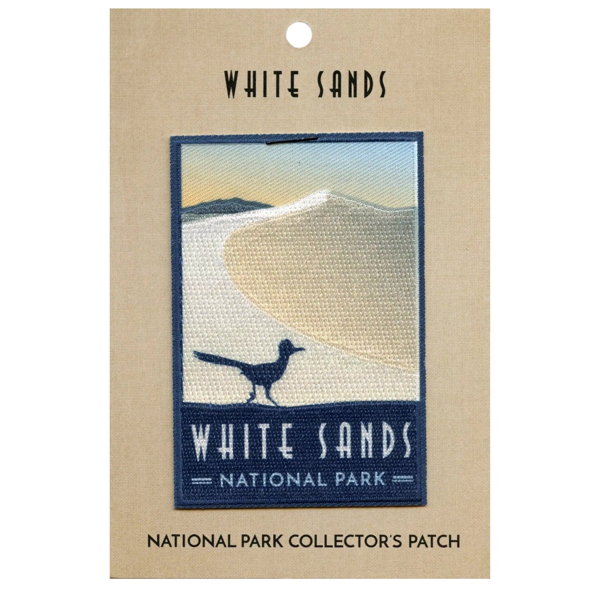 White Sands National Park Patch New Mexico Dunes Travel Embroidered Iron On
