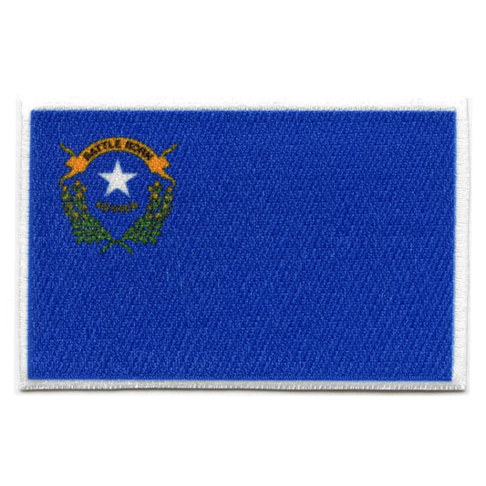 Nevada Patch State Flag Embroidered Iron On