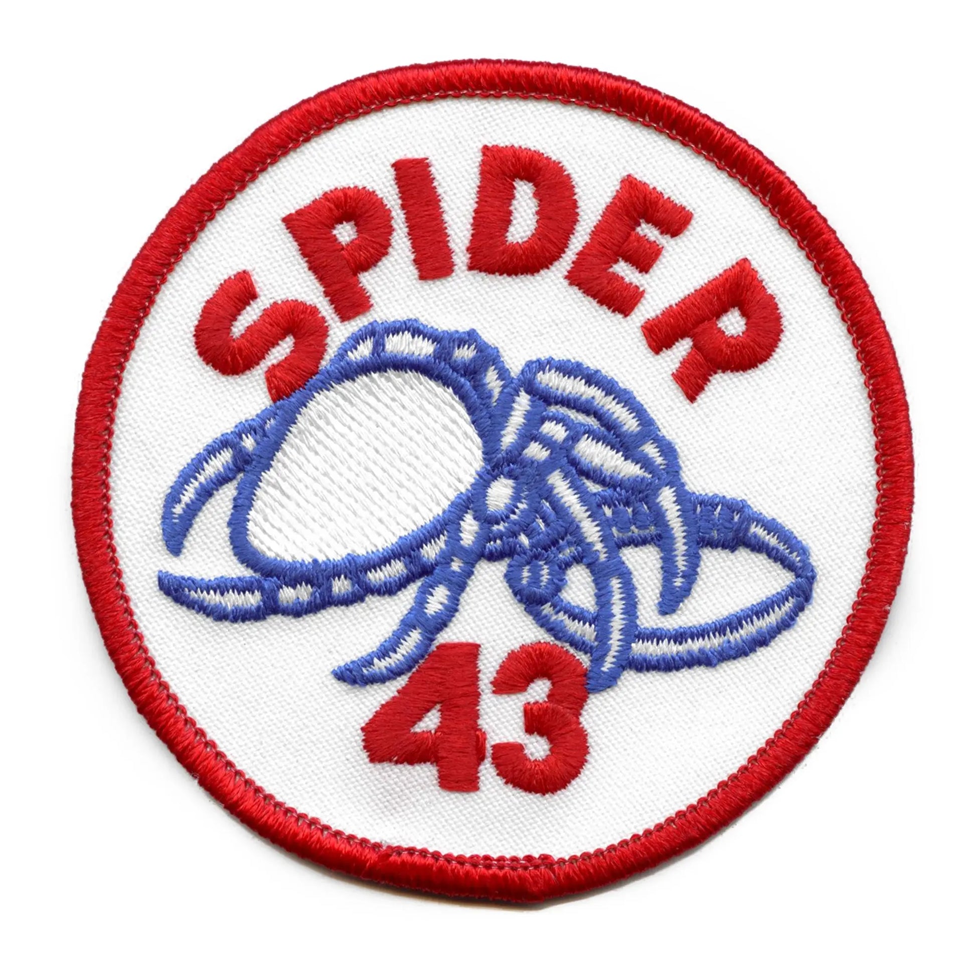 New York Giants NFL Carl Spider Lockhart #43 Vintage Jersey Memorial Patch