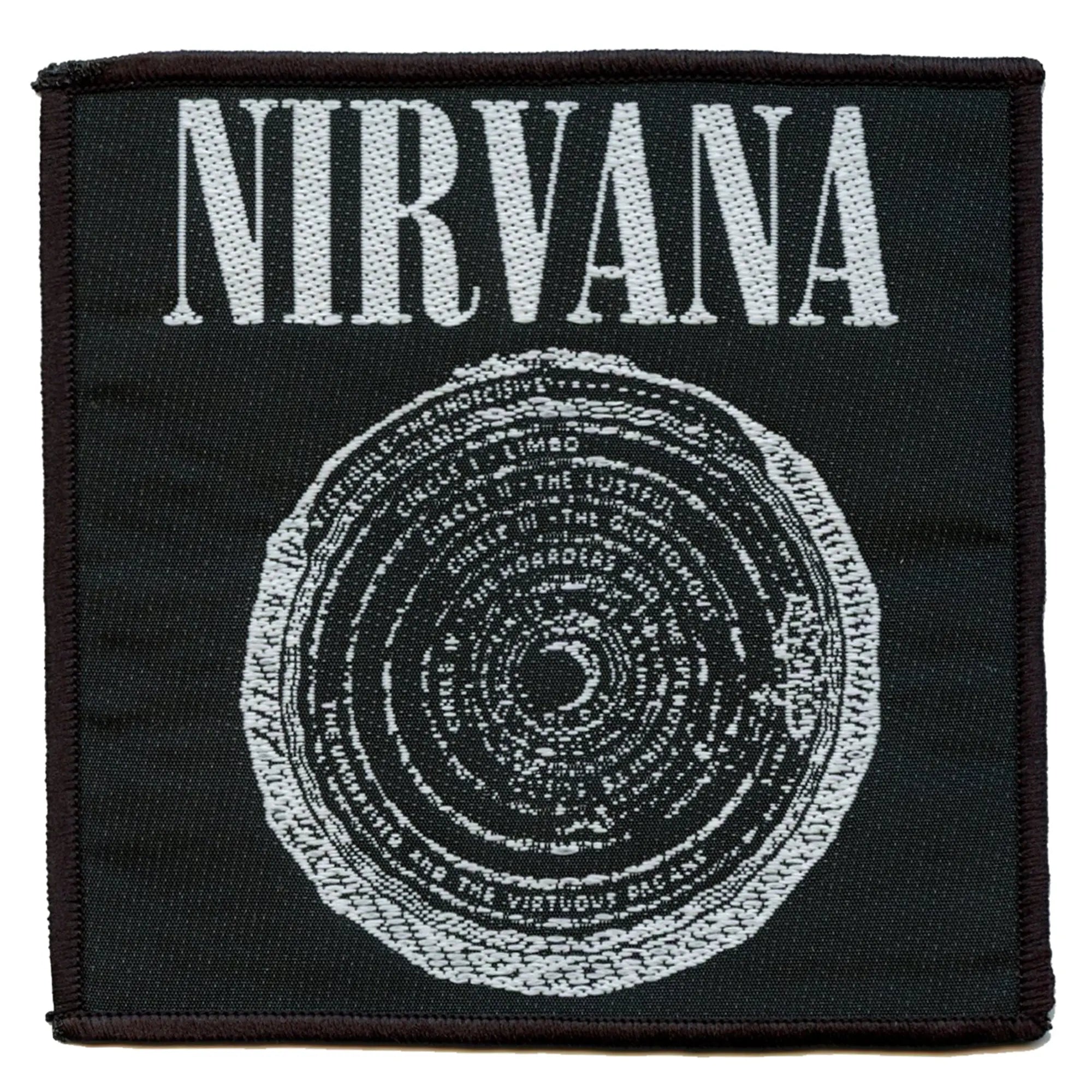 Nirvana Vestibule Patch Grunge Rock Band Woven Iron On – Patch