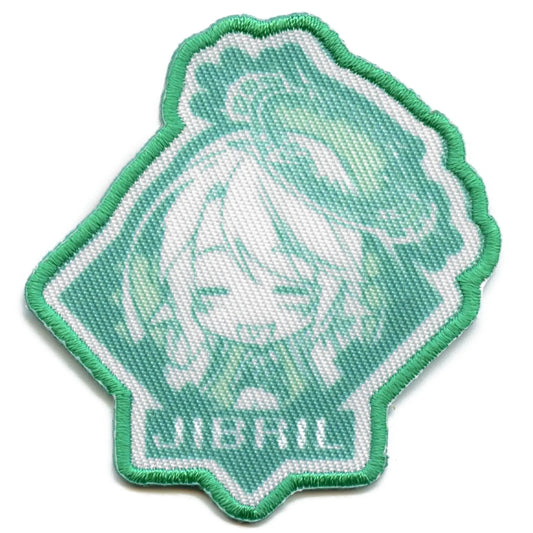 No Game No Life Jibril Anime Embroidered Sublimation Iron On Patch