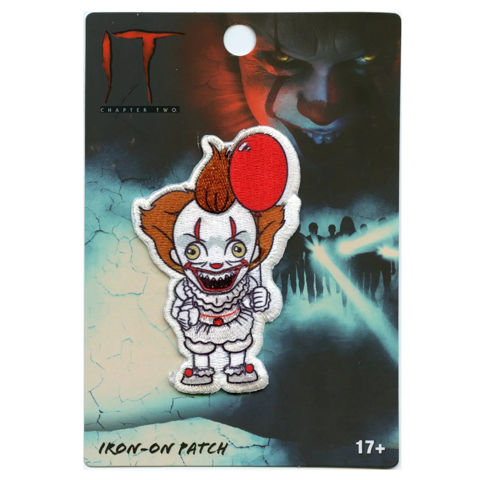Official IT Little Pennywise Embroidered Iron On Applique Patch