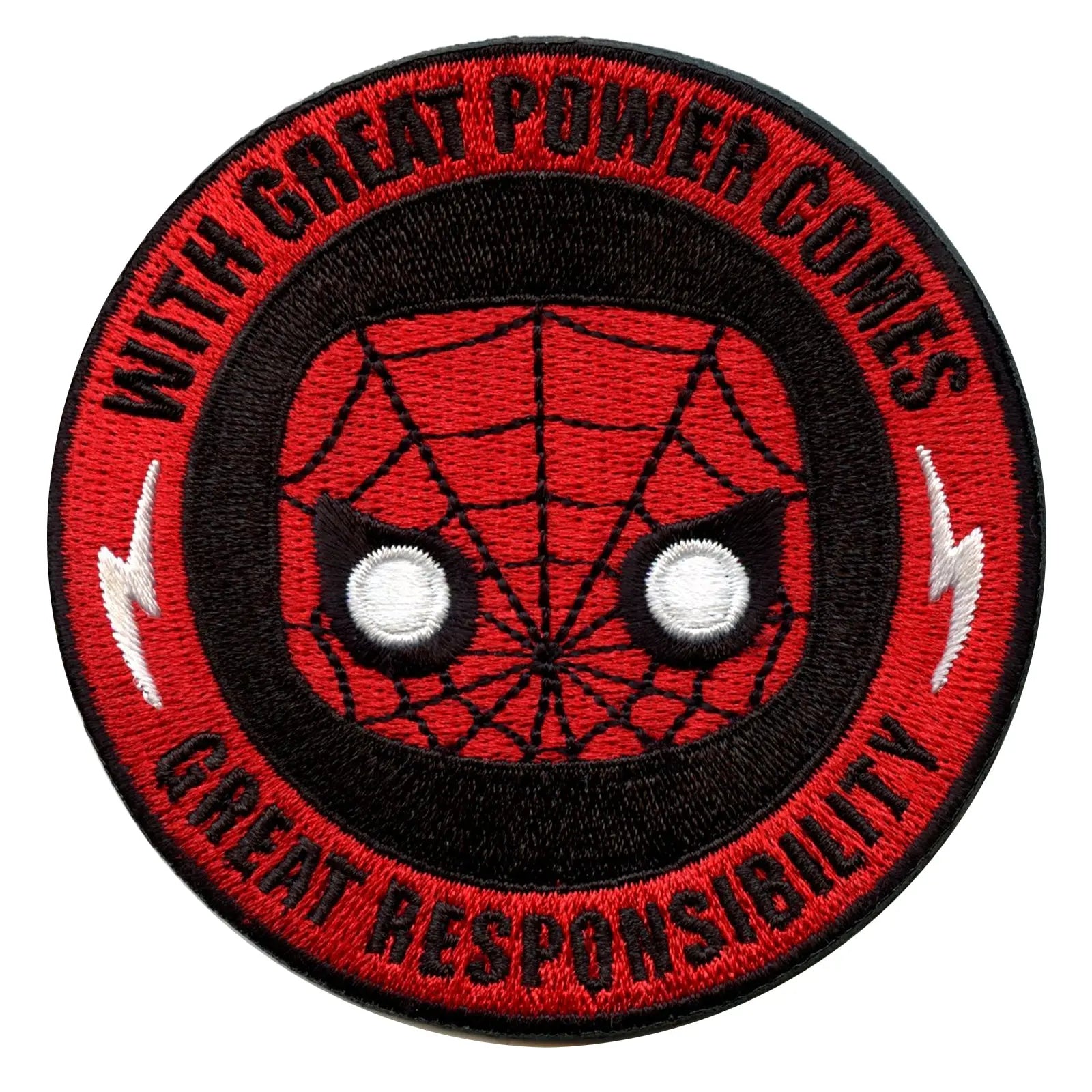 Official Marvel POP Spiderman Embroidered Iron On Patch