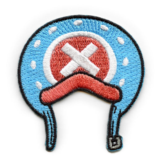 One Piece Anime Chopper Hat Patch Iron On Embroidered