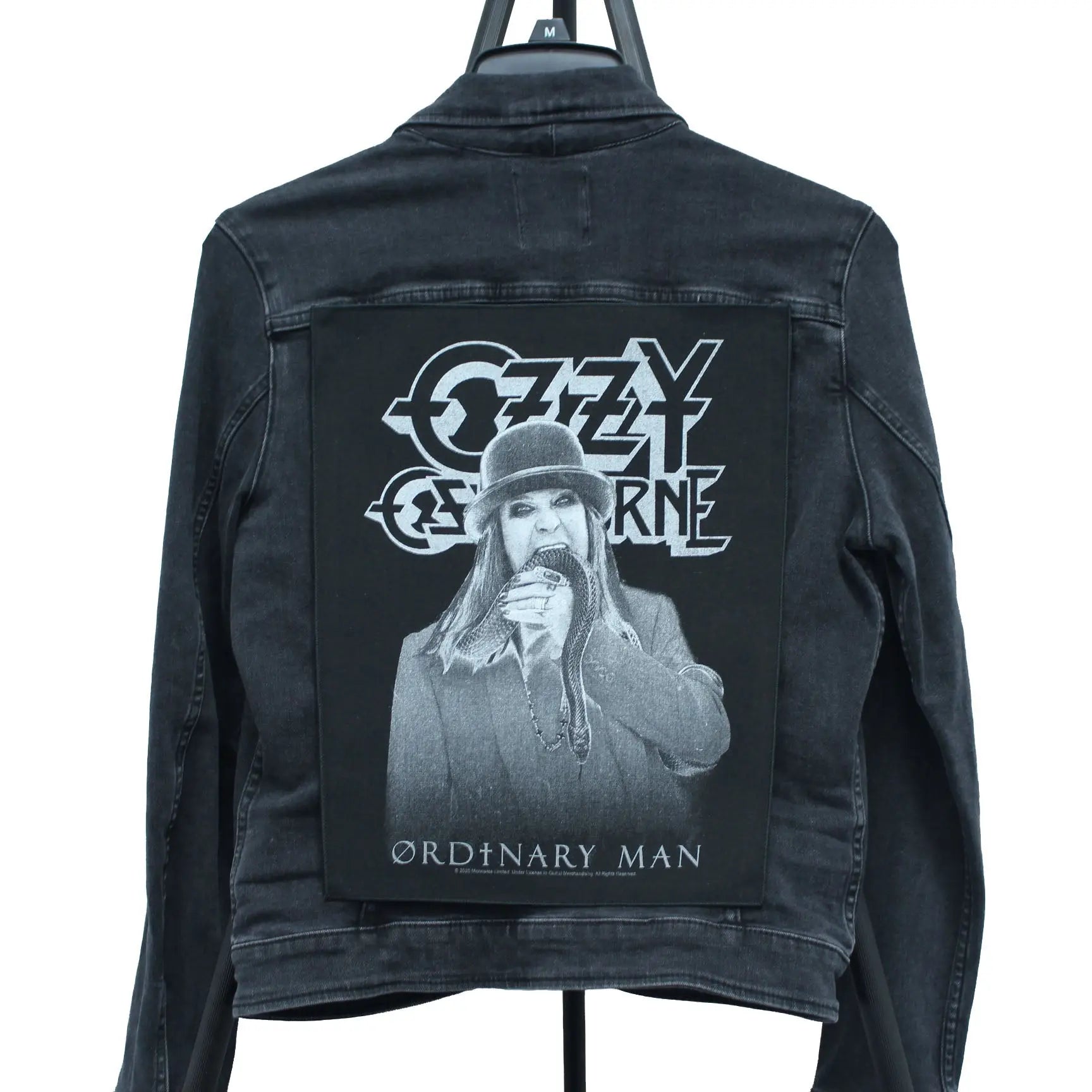 2020 Ozzy Osbourne Ordinary Man Woven Sew On Back Patch