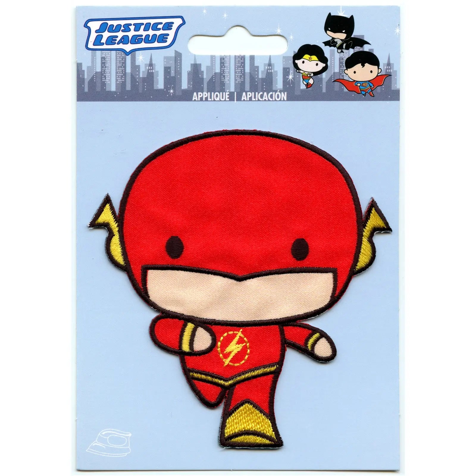 DC Comics The Flash Embroidered Iron On Applique Patch 