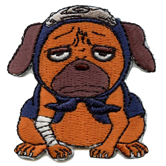 Naruto Anime Pakkun Embroidered Iron On Patch 