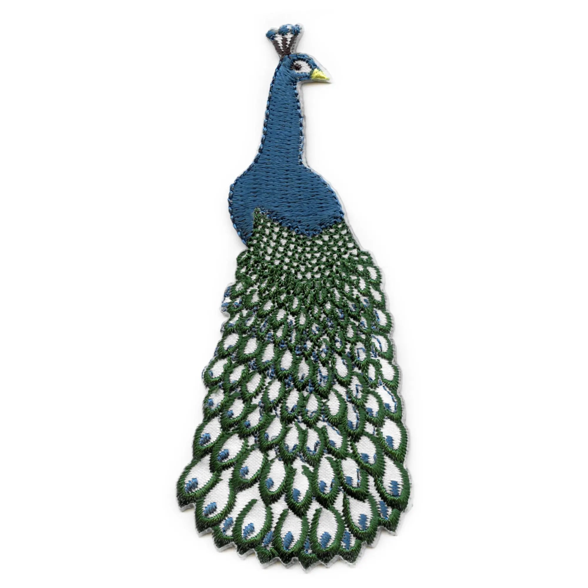 Peacock Embroidered Iron On Patch
