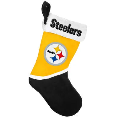 Forever Collectibles NFL 2015 Santa Hat, Pittsburgh Steelers